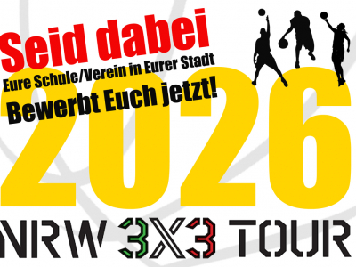 Auch 2026: NRW3x3Tour geht weiter